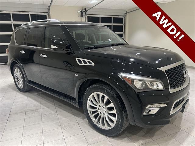 used 2017 INFINITI QX80 car, priced at $16,890