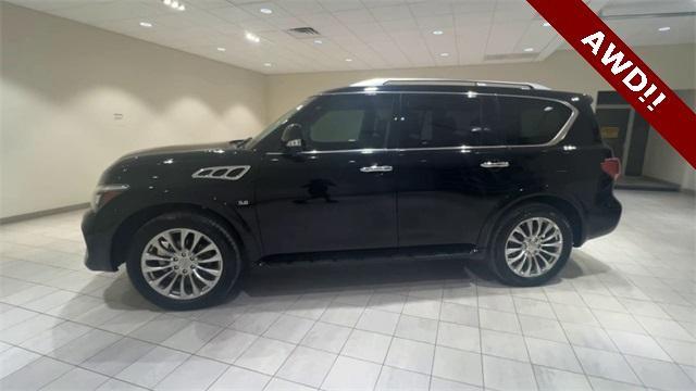 used 2017 INFINITI QX80 car, priced at $16,890