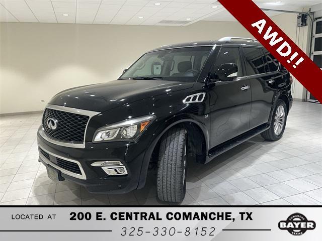 used 2017 INFINITI QX80 car, priced at $16,890