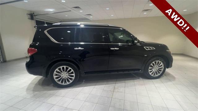 used 2017 INFINITI QX80 car, priced at $16,890