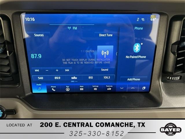 new 2024 Ford Bronco car, priced at $59,508