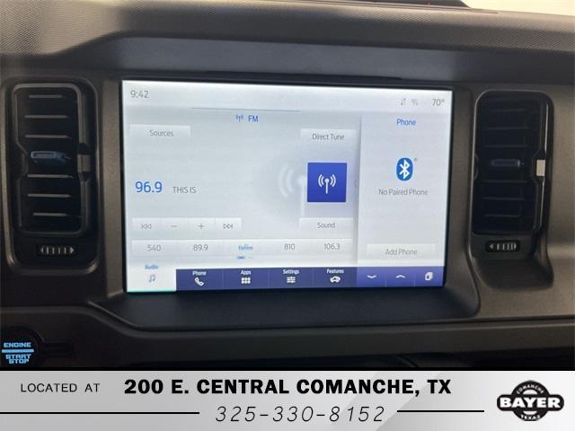 new 2024 Ford Bronco car, priced at $55,360
