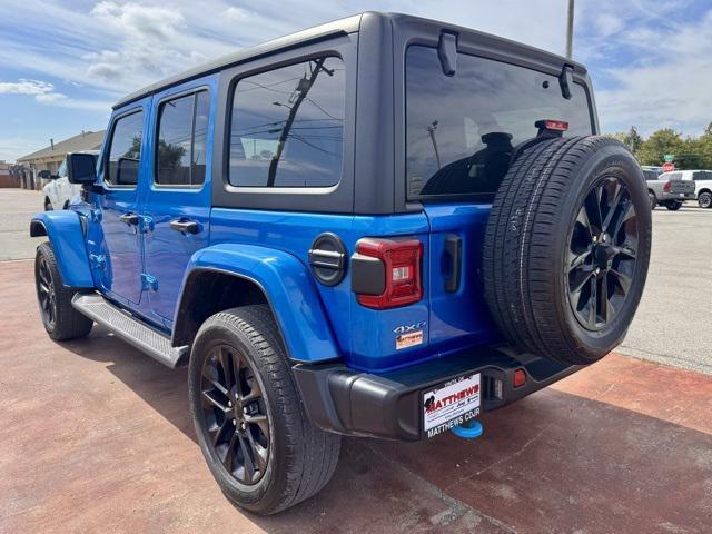 used 2022 Jeep Wrangler Unlimited 4xe car, priced at $33,000