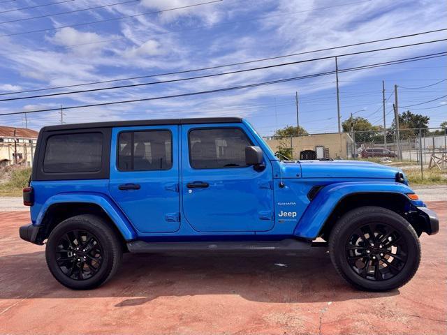 used 2022 Jeep Wrangler Unlimited 4xe car, priced at $33,000