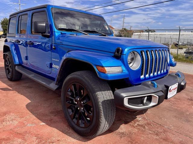 used 2022 Jeep Wrangler Unlimited 4xe car, priced at $33,000
