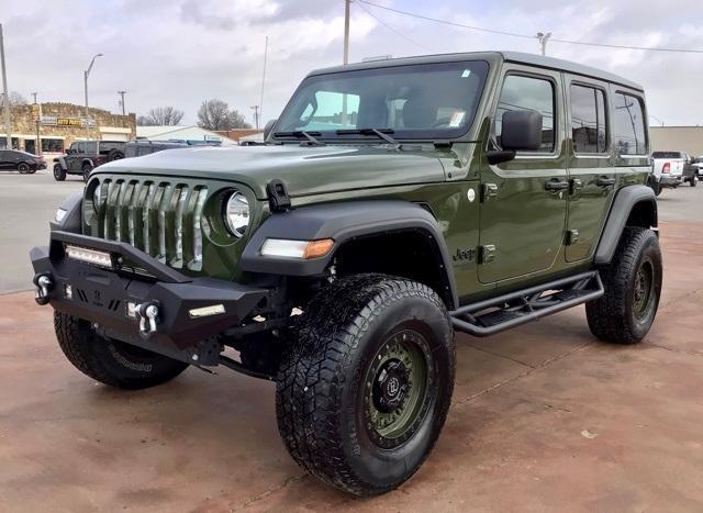used 2021 Jeep Wrangler Unlimited car, priced at $38,500