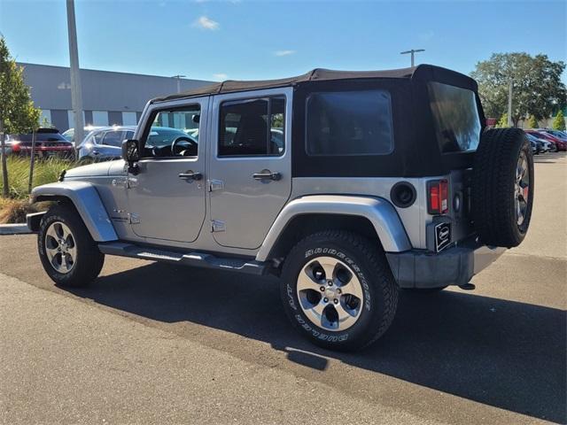 used 2017 Jeep Wrangler Unlimited car, priced at $18,904