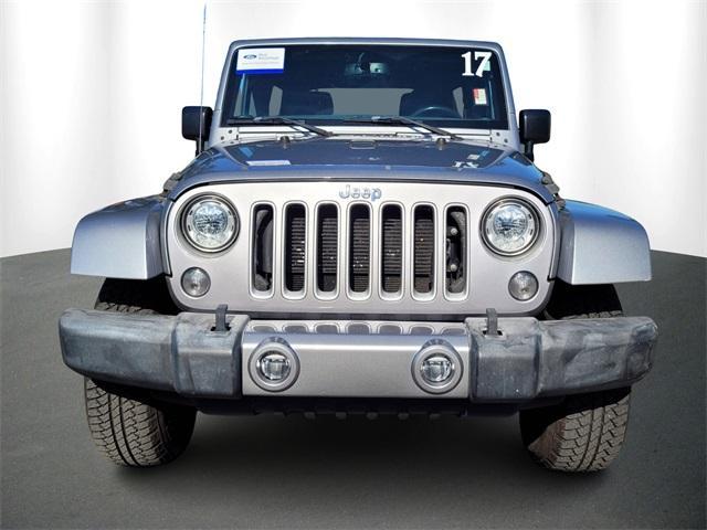 used 2017 Jeep Wrangler Unlimited car, priced at $18,904