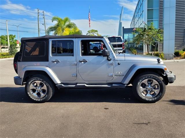 used 2017 Jeep Wrangler Unlimited car, priced at $18,904