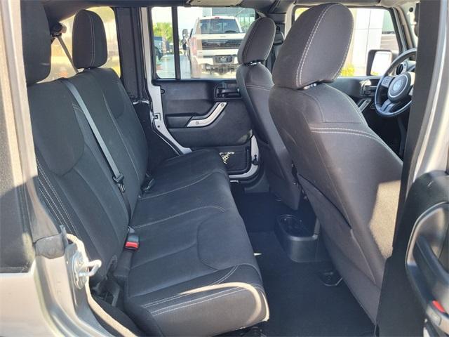 used 2017 Jeep Wrangler Unlimited car, priced at $18,904