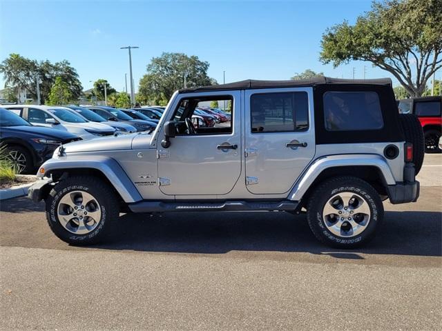 used 2017 Jeep Wrangler Unlimited car, priced at $18,904