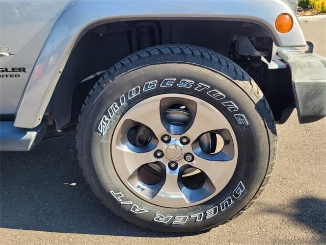 used 2017 Jeep Wrangler Unlimited car, priced at $18,904