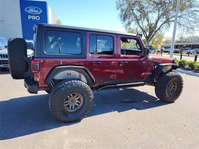 used 2021 Jeep Wrangler Unlimited car, priced at $38,995