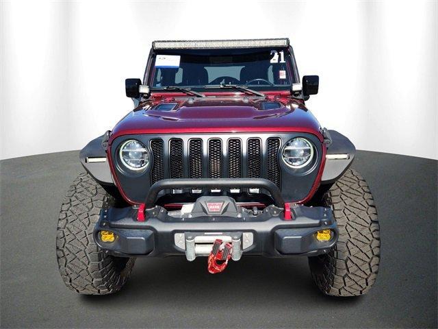 used 2021 Jeep Wrangler Unlimited car, priced at $38,995