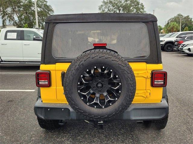 used 2021 Jeep Wrangler car, priced at $24,797
