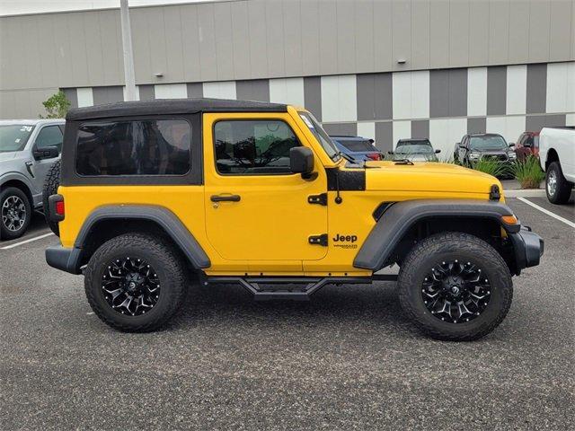 used 2021 Jeep Wrangler car, priced at $24,797