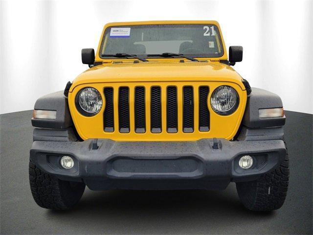 used 2021 Jeep Wrangler car, priced at $24,797