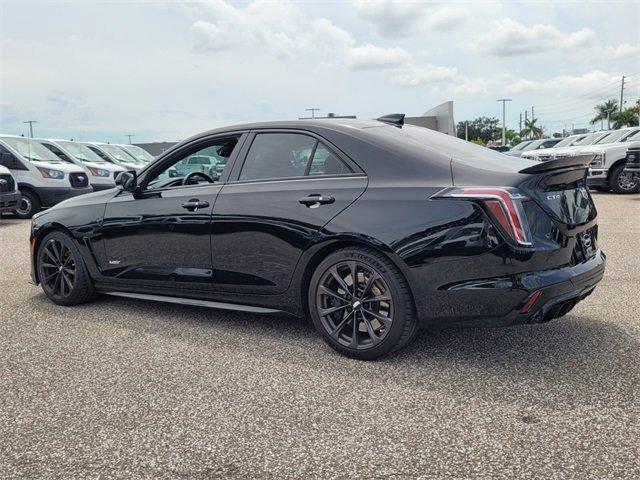 used 2023 Cadillac CT4-V car, priced at $52,955