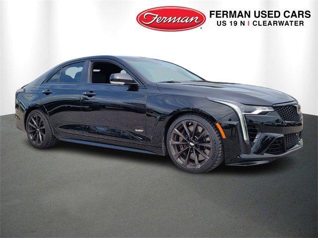 used 2023 Cadillac CT4-V car, priced at $53,550