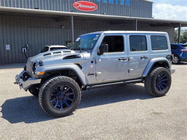 used 2021 Jeep Wrangler Unlimited car, priced at $44,995