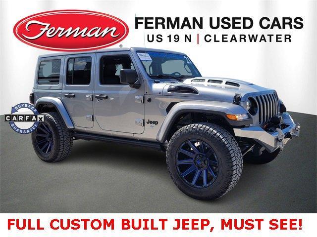 used 2021 Jeep Wrangler Unlimited car, priced at $44,995