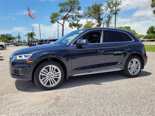 used 2018 Audi Q5 car, priced at $17,500