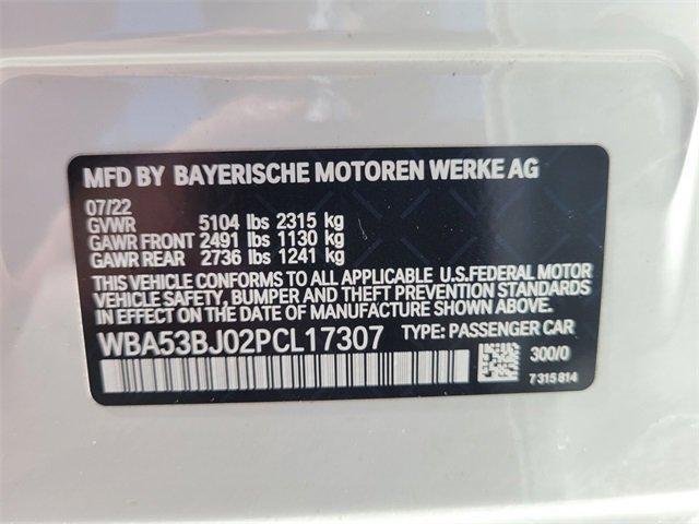 used 2023 BMW 540 car