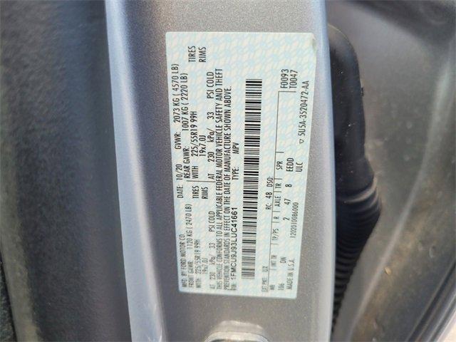 used 2020 Ford Escape car, priced at $19,480
