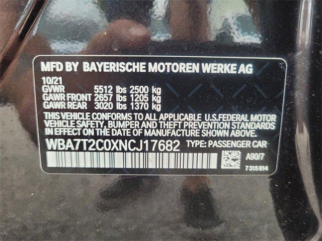 used 2022 BMW 740 car, priced at $46,500