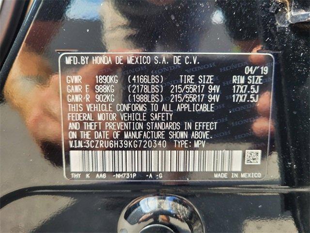 used 2019 Honda HR-V car, priced at $16,995