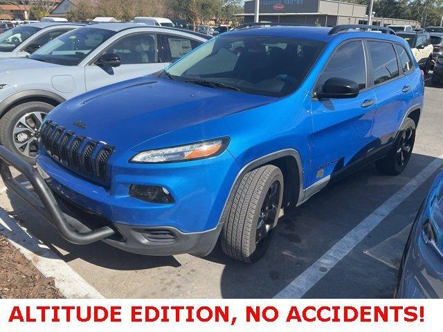 used 2017 Jeep Cherokee car, priced at $14,995