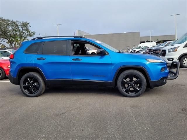 used 2017 Jeep Cherokee car, priced at $13,995