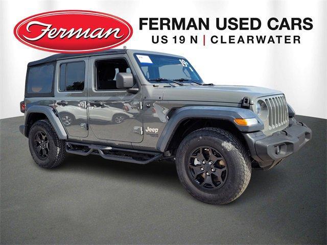 used 2019 Jeep Wrangler Unlimited car, priced at $25,995