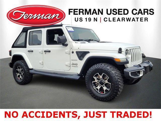 used 2018 Jeep Wrangler Unlimited car, priced at $23,500