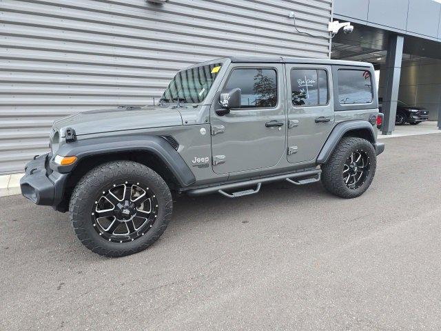 used 2018 Jeep Wrangler Unlimited car, priced at $21,877
