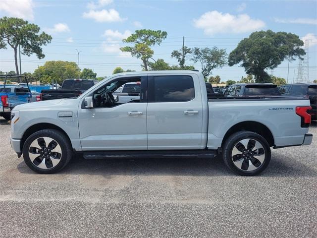 used 2023 Ford F-150 Lightning car, priced at $60,995