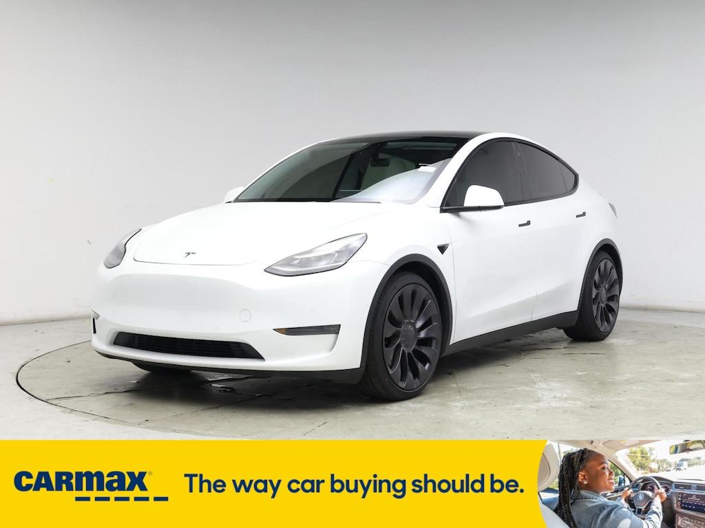 used 2020 Tesla Model Y car, priced at $27,998