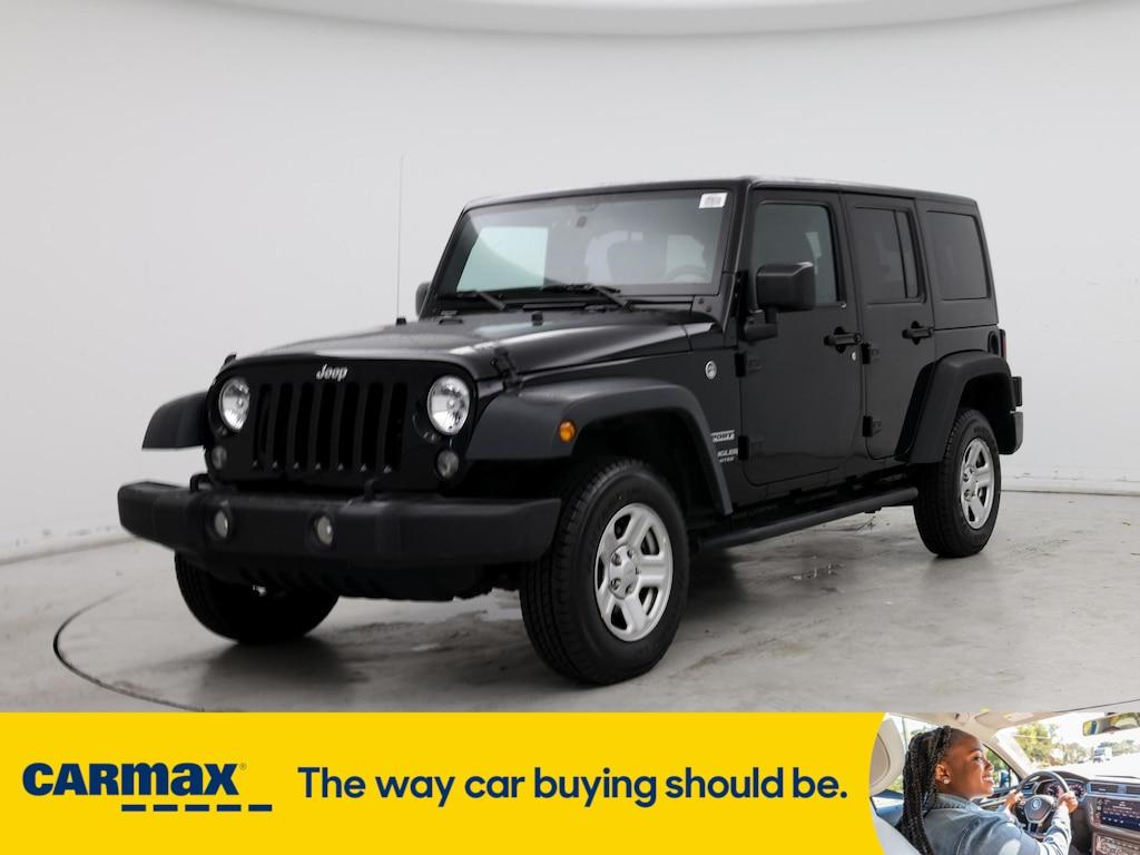 used 2017 Jeep Wrangler car, priced at $19,998