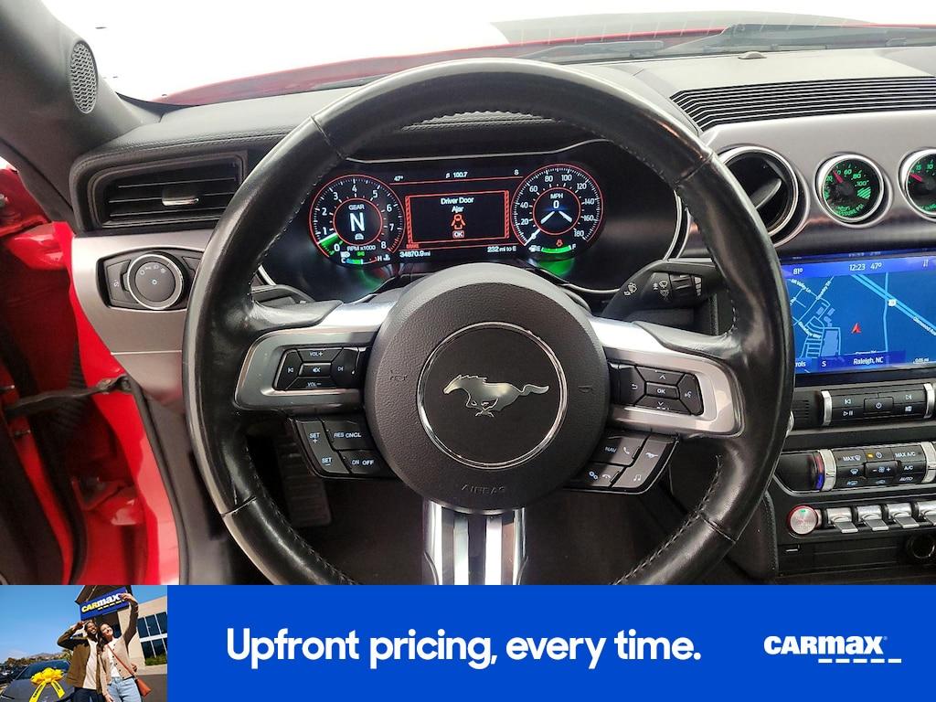 used 2021 Ford Mustang car, priced at $45,998