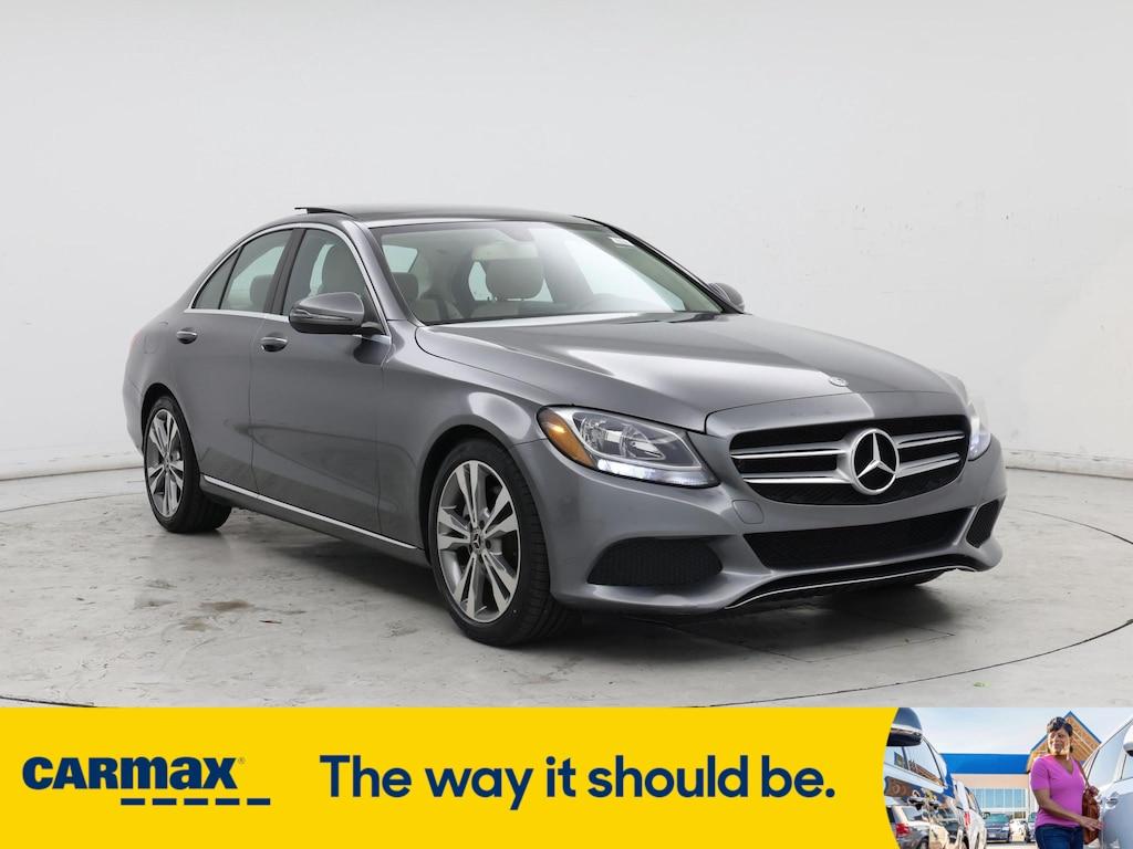 used 2018 Mercedes-Benz C-Class car, priced at $21,998