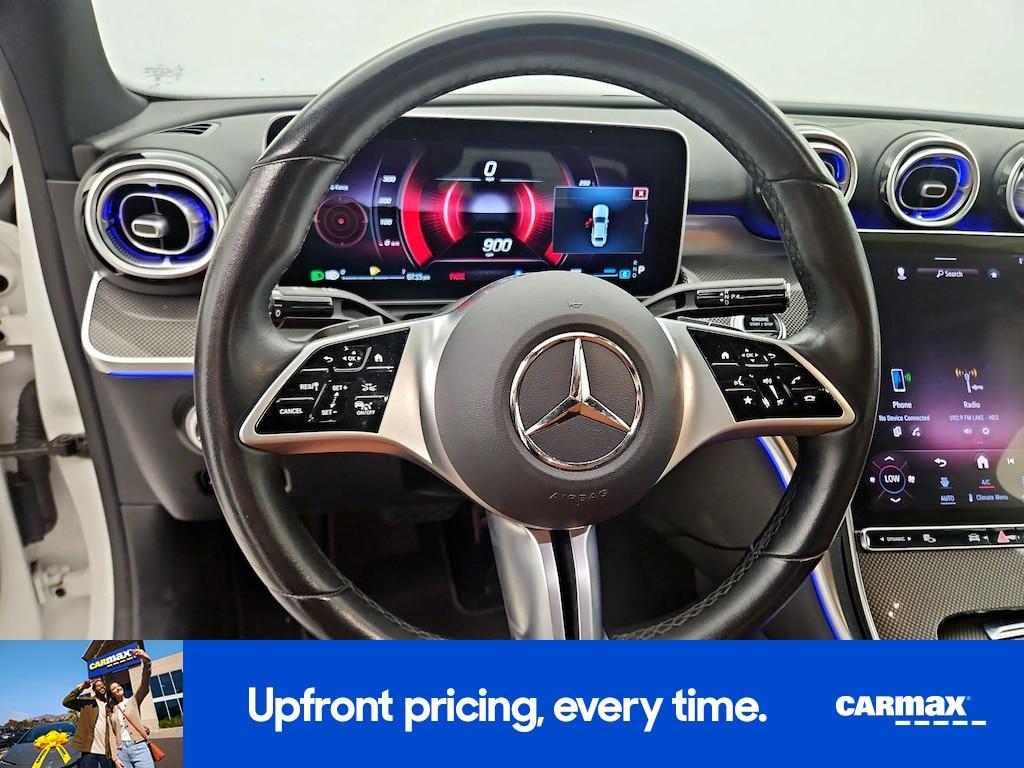 used 2023 Mercedes-Benz C-Class car, priced at $37,998