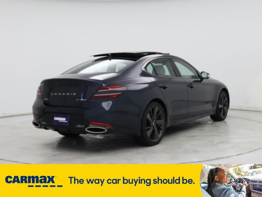 used 2022 Genesis G70 car, priced at $34,998