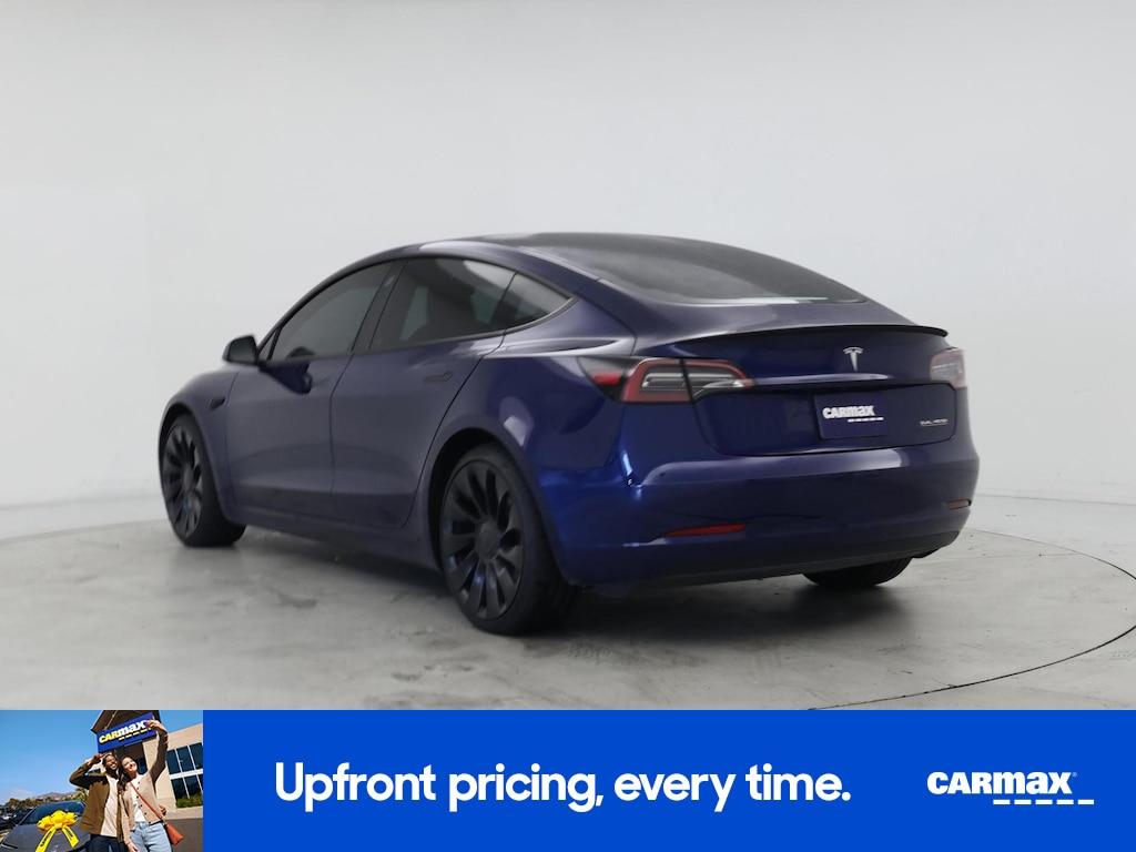 used 2023 Tesla Model 3 car, priced at $34,998