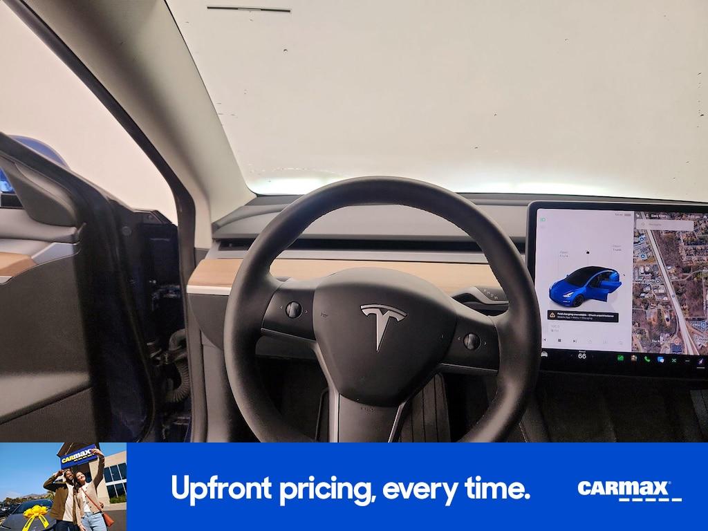 used 2023 Tesla Model 3 car, priced at $34,998