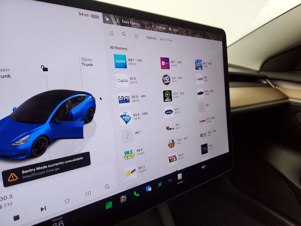 used 2023 Tesla Model 3 car, priced at $34,998