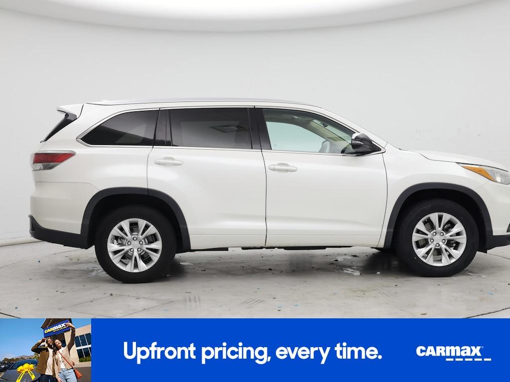 used 2015 Toyota Highlander car, priced at $21,998