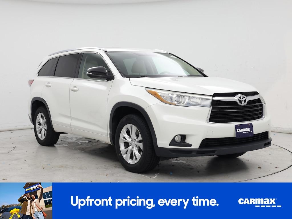 used 2015 Toyota Highlander car, priced at $21,998