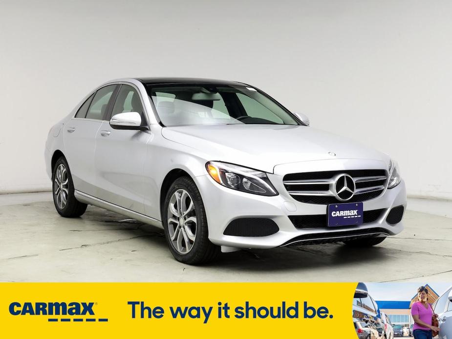 used 2015 Mercedes-Benz C-Class car, priced at $18,998