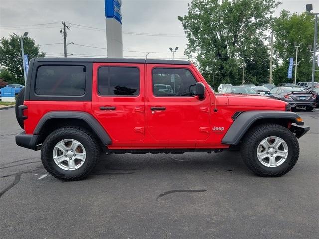 used 2019 Jeep Wrangler Unlimited car, priced at $23,487