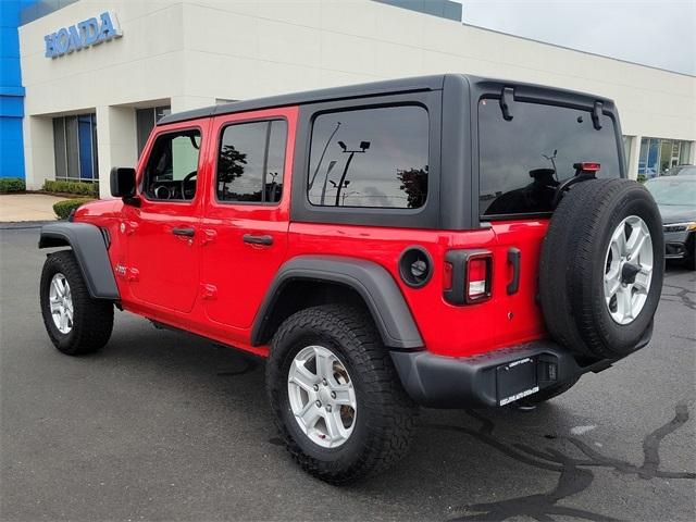 used 2019 Jeep Wrangler Unlimited car, priced at $23,487